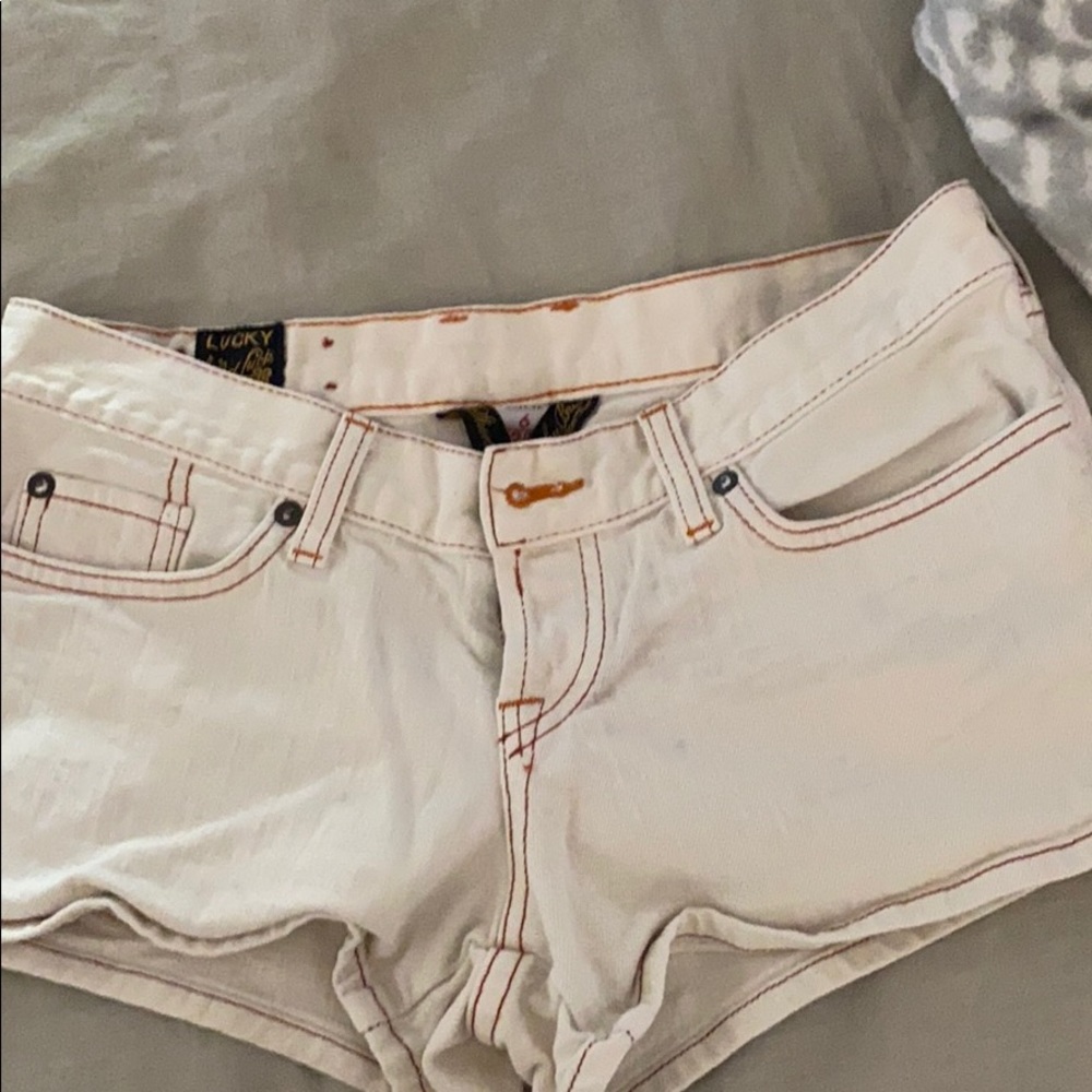 Lucky brand white shorts
